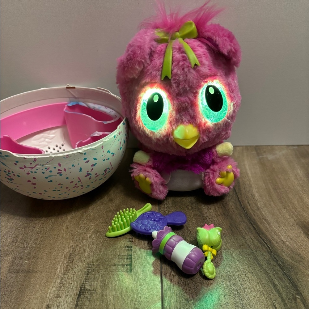 Hatchimals Hatchibabies Pink Bird, Complete works